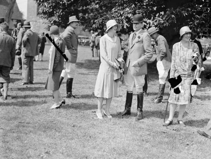 Framed Print : Goodwood week polo tournament at Cowdray Park. Mrs Musgrave Hall and Lord Barney 1929 Framed Print : Goodwood week polo tournament at Cowdray Park. Mrs Musgrave Hall and Lord Barney 1929