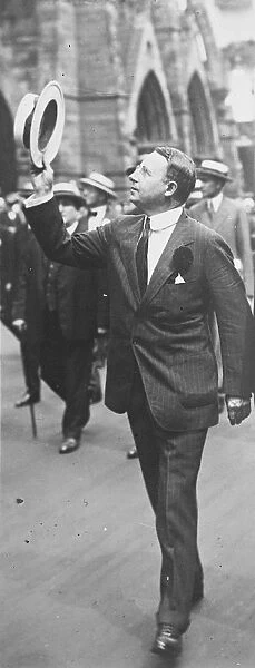 Governor Cox, Parading down Fifth Street Avenue USA September 1920