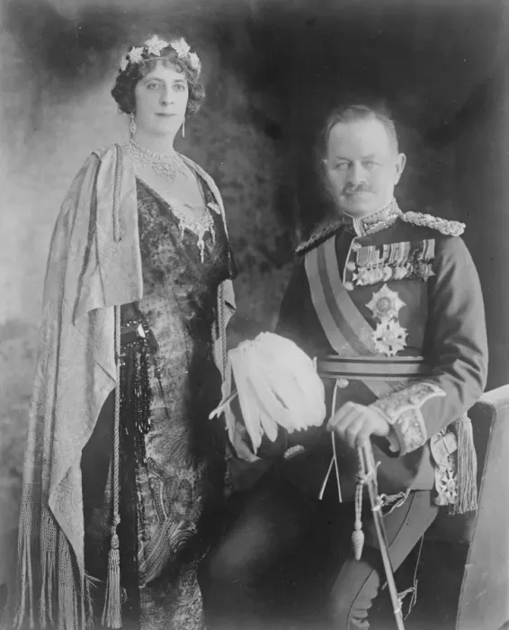 Framed Print : The Governor General of Canada and His Wife A new photograph which reached London today Framed Print : The Governor General of Canada and His Wife A new photograph which reached London today