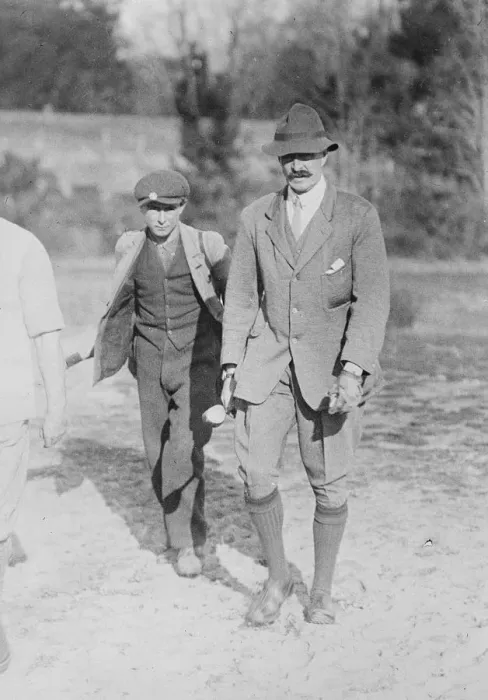 Framed Print : The Grand Duke Cyril at Golf This photograph of the Grand Duke Cyril of Russia golfing