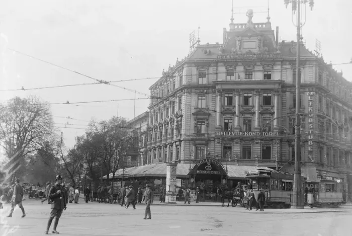Framed Print : The Grand Hotel Bellevue Headquarters of the Inter Allied Commission 1922 Framed Print : The Grand Hotel Bellevue Headquarters of the Inter Allied Commission 1922