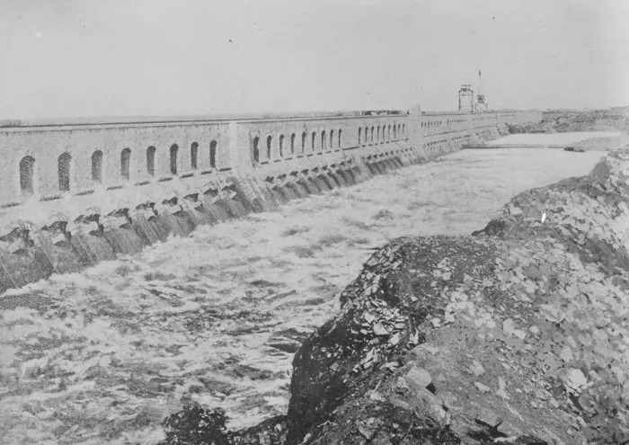 Framed Print : Gream dam across the Blue Nile at Makwar to be put into operation Lord Llioyd Framed Print : Gream dam across the Blue Nile at Makwar to be put into operation Lord Llioyd