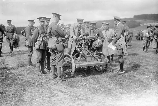 Great mechanical army on Salisbury plain. 19 August 1927