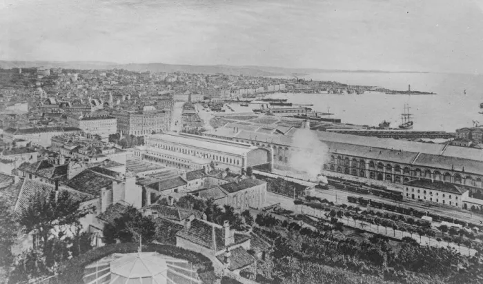 Framed Print : Great Reprisal Fire in Italy The Italian naval dockyard of San Marco at Trieste Framed Print : Great Reprisal Fire in Italy The Italian naval dockyard of San Marco at Trieste