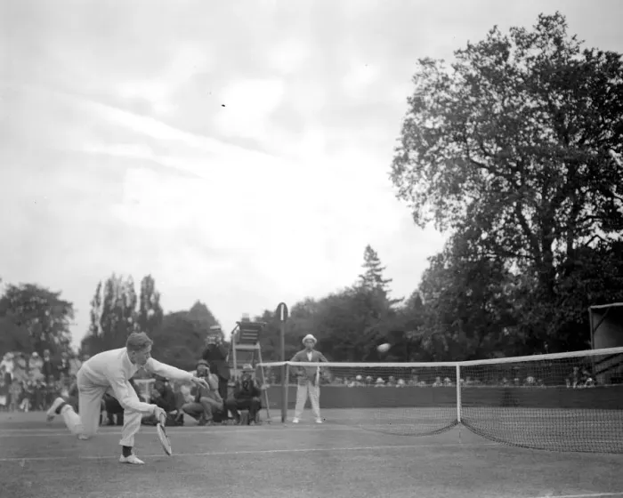 Framed Print : Great Tennis Players in Kent Championship. A. W. Jones, the wonderful 17 year old Framed Print : Great Tennis Players in Kent Championship. A. W. Jones, the wonderful 17 year old