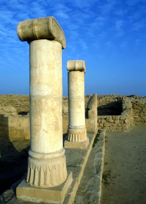 Framed Print : Greco-Roman remains on the island of Failaka, near Kuwait Framed Print : Greco-Roman remains on the island of Failaka, near Kuwait