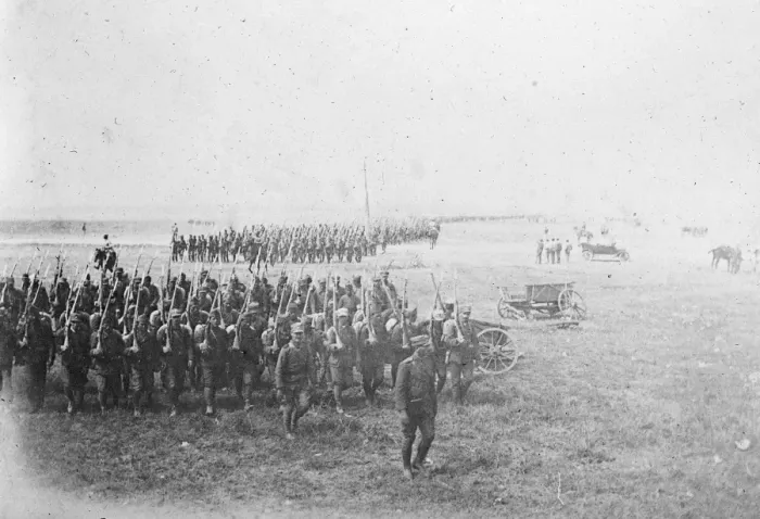 Framed Print : Greek troops marching to Brusea in Turkey 10 August 1920 Framed Print : Greek troops marching to Brusea in Turkey 10 August 1920