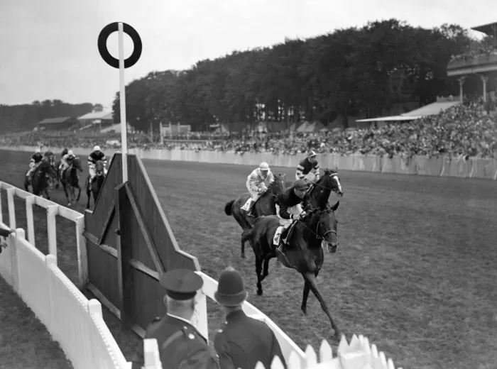 Framed Print : Gunboat ( P. Maher ) winning the Chichester Stakes at Goodwood Racecourse