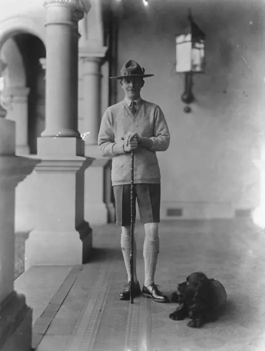 Framed Print : H E Lord Somers, Governor of Victoria, in Scout Uniform. 10 January 1928 Framed Print : H E Lord Somers, Governor of Victoria, in Scout Uniform. 10 January 1928