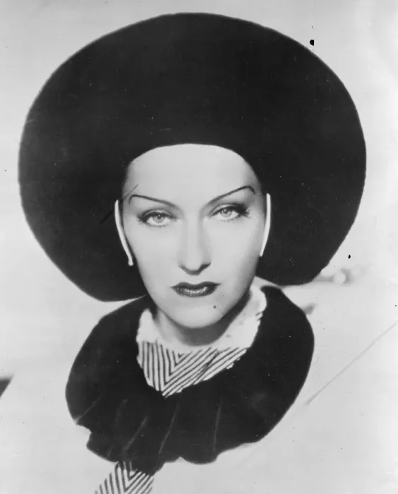 Framed Print : The Halo hat worn by Gloria Swanson, the American filmstar. 20 October 1934 Framed Print : The Halo hat worn by Gloria Swanson, the American filmstar. 20 October 1934