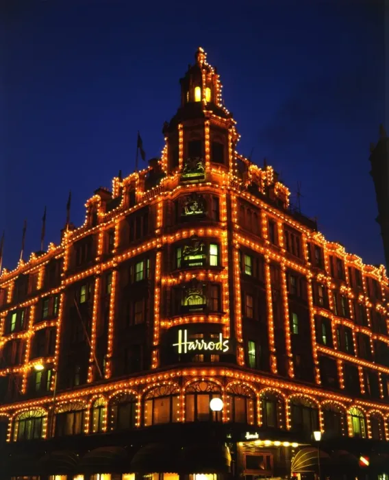 Framed Print : Harrods Knightsbridge London England Framed Print : Harrods Knightsbridge London England