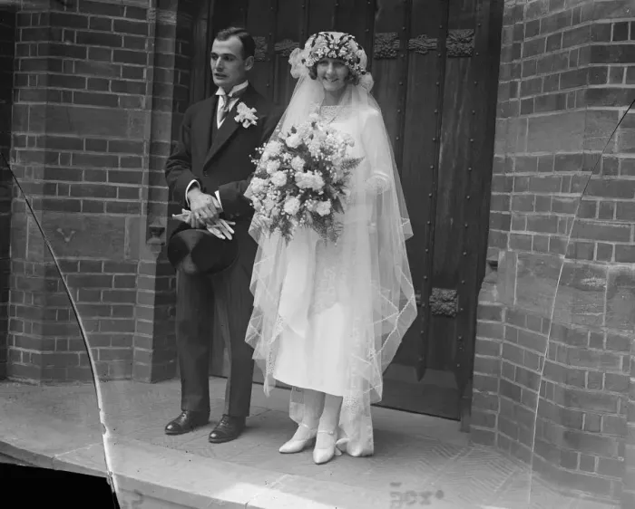 Framed Print : Harry Tates son married Mr R Hutchinson, son of Harry Tate, was married at Christ Church Framed Print : Harry Tates son married Mr R Hutchinson, son of Harry Tate, was married at Christ Church