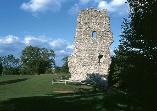 Haunted Places. Bramber Castle, West Sussex where the ghosts of 3 starved children are seen