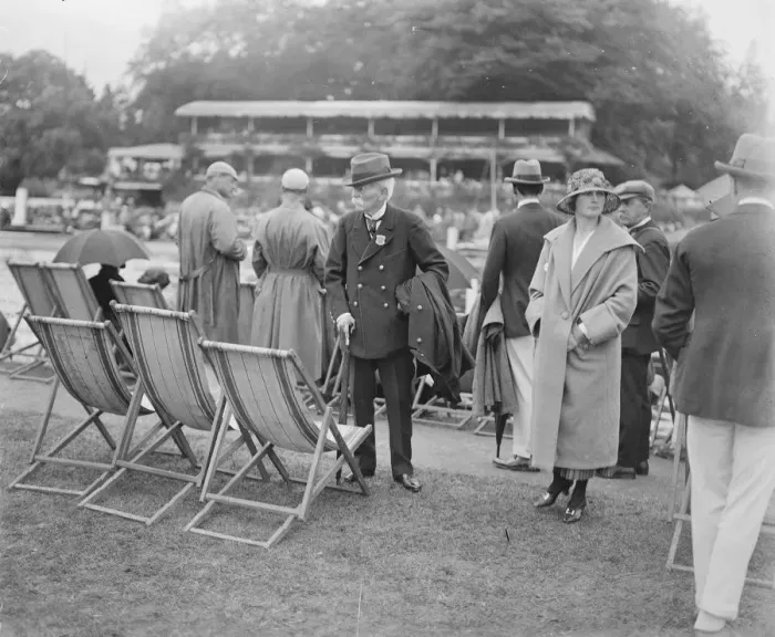 Framed Print : Henley Regatta General Sir George Higginson Order of the Bath who is 96 years Framed Print : Henley Regatta General Sir George Higginson Order of the Bath who is 96 years