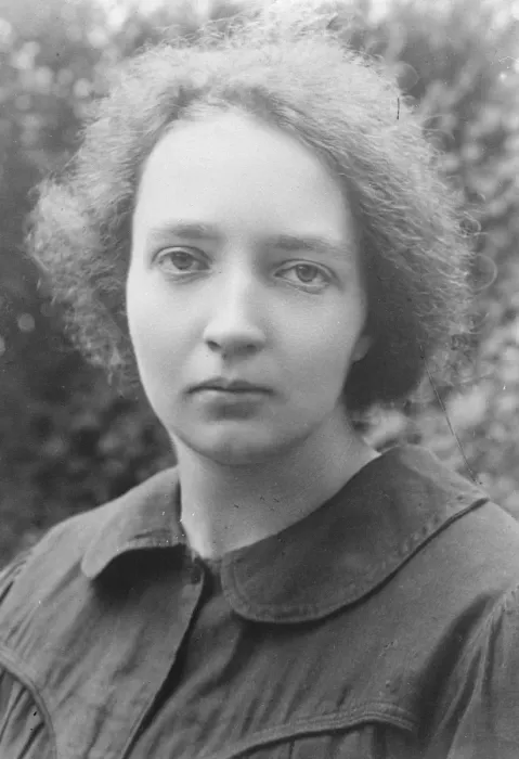 Framed Print : Hereditary Genius Mlle Irene Curie, the talented 16 year old daughter of Mme Curie