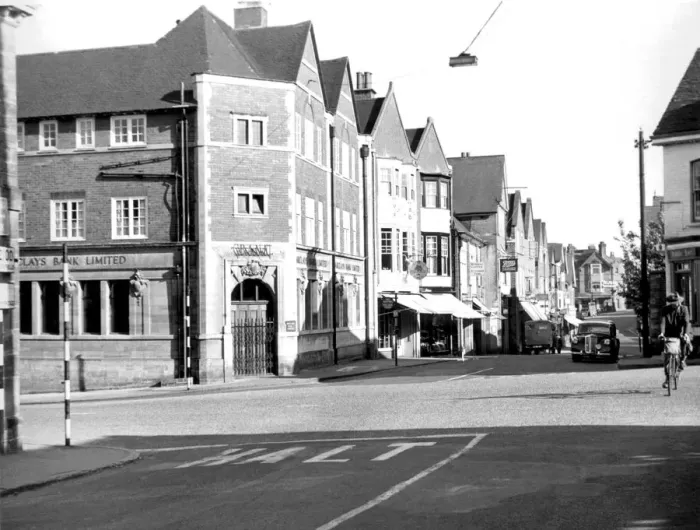 Framed Print : High Street, Crowborough, Sussex Framed Print : High Street, Crowborough, Sussex
