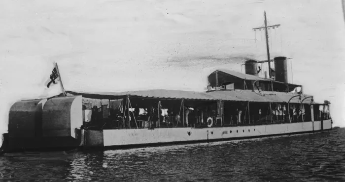 Framed Print : HMS Gnat, river gunboat. 19 January 1927 Framed Print : HMS Gnat, river gunboat. 19 January 1927