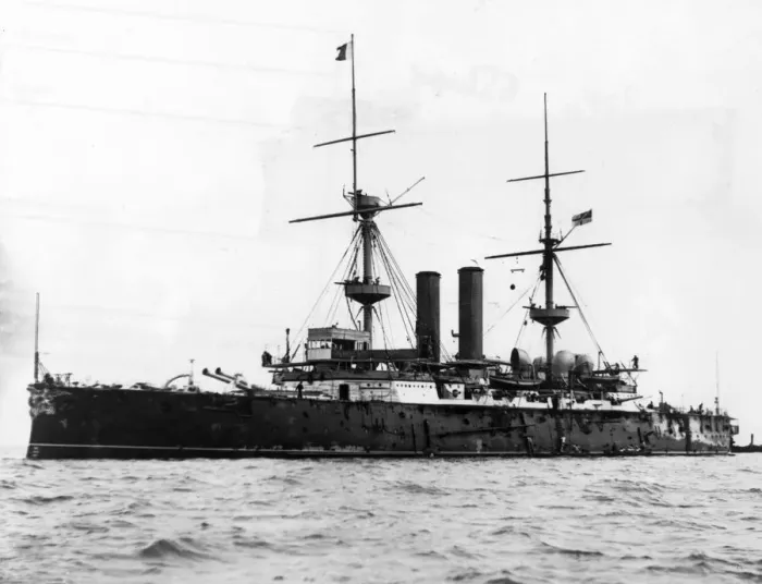 Framed Print : HMS Royal Sovereign Launched 1890 Framed Print : HMS Royal Sovereign Launched 1890