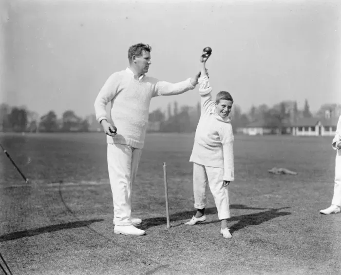 Framed Print : Holiday cricket innovation. Well known Kent professional coaching at Roehampton