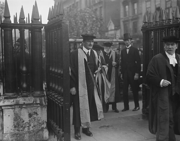 Honorary degrees conferred at Cambridge Lord Allenby 29 October 1920