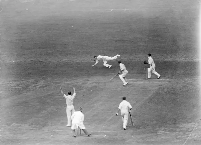 Framed Print : Huge score against the Champion County at the Oval. Hopwood ( Champion County )