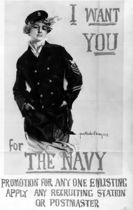 Framed Print : I want you for the Navy Promotion for anyone enlisting apply any recruiting station