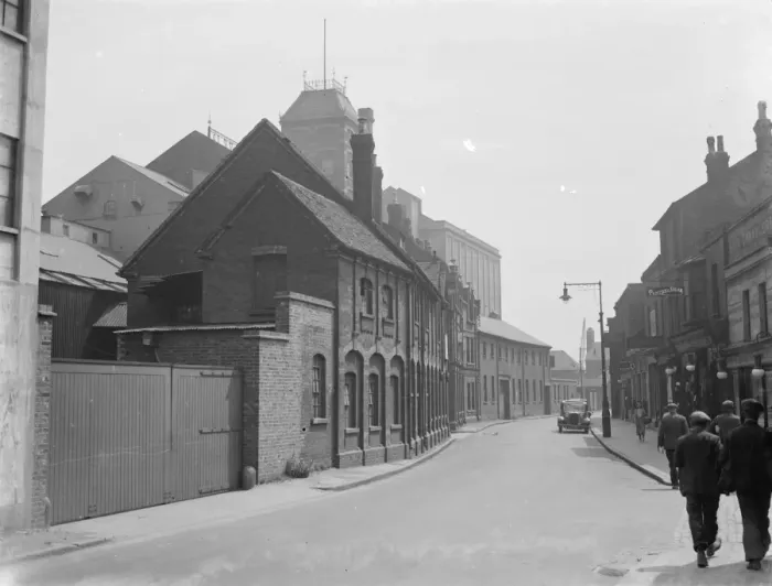 Framed Print : Improvement work in Erith. 1936 Framed Print : Improvement work in Erith. 1936