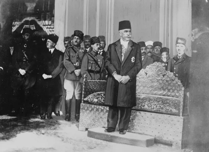 Framed Print : Installation of the new Caliph. The installation of the new Caliph of Islam, Abdul Framed Print : Installation of the new Caliph. The installation of the new Caliph of Islam, Abdul
