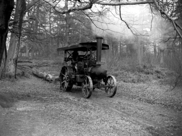 Framed Print : Iron horse ( hauling timber). 1931 Framed Print : Iron horse ( hauling timber). 1931
