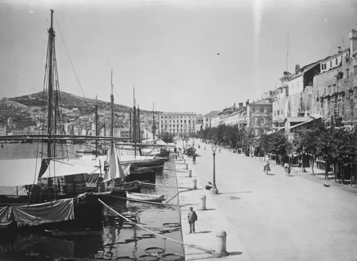 Framed Print : Italian resentment at Serbs offer of Port to Hungary. Hungary is faced with Framed Print : Italian resentment at Serbs offer of Port to Hungary. Hungary is faced with