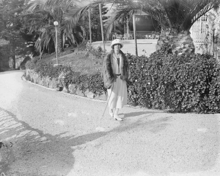 Framed Print : On the Italian Riviera - Porto Fino Mrs Claudine Allen Wade, wife of the theatrical Framed Print : On the Italian Riviera - Porto Fino Mrs Claudine Allen Wade, wife of the theatrical