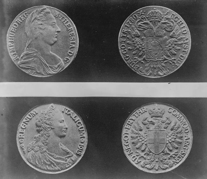 Framed Print : Italys remarkable new coin. A thaler or three shilling piece 18 January 1920 Framed Print : Italys remarkable new coin. A thaler or three shilling piece 18 January 1920