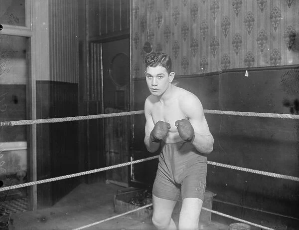 Jack Donn, boxer. 1 February 1927