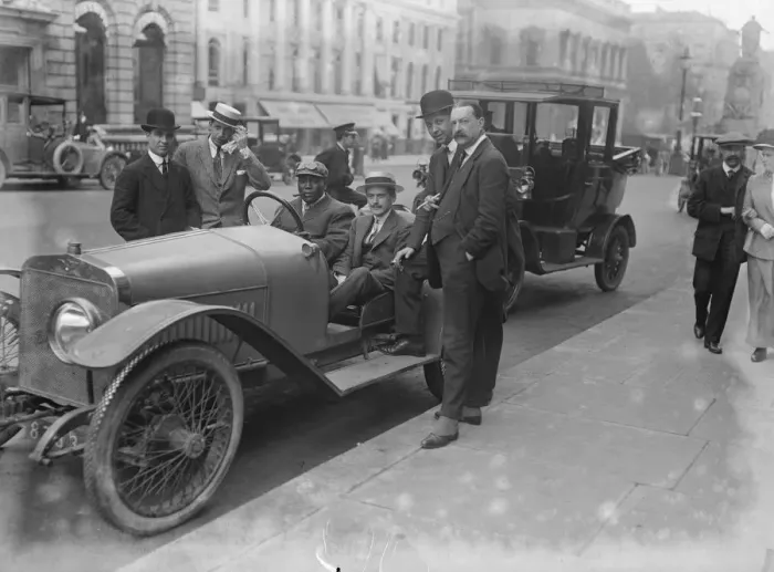 Framed Print : Jack Johnson in his car. John Arthur ( Jack ) Johnson ( March 31 1878 ? June 10 1946 ) Framed Print : Jack Johnson in his car. John Arthur ( Jack ) Johnson ( March 31 1878 ? June 10 1946 )