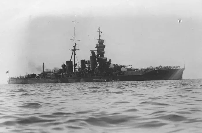 Framed Print : Japanese Battleship. Kongo after refit. Battle cruiser, the last Japanese Framed Print : Japanese Battleship. Kongo after refit. Battle cruiser, the last Japanese