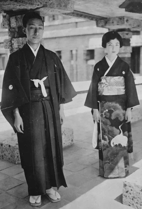 Framed Print : Japanese Society Mr Kocho Otani, heir of Count Otani, and his bride, sister Framed Print : Japanese Society Mr Kocho Otani, heir of Count Otani, and his bride, sister