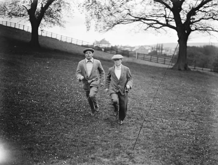Framed Print : Jimmy Wilde getting fit to meet Pancho Villa for worlds title on the Welsh Hills Framed Print : Jimmy Wilde getting fit to meet Pancho Villa for worlds title on the Welsh Hills