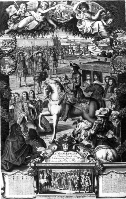 Framed Print : John Churchills meeting with Louis XIV in the field would have been at a ceremony Framed Print : John Churchills meeting with Louis XIV in the field would have been at a ceremony