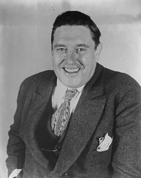John McCormack, the famous Irish singer. January 1929