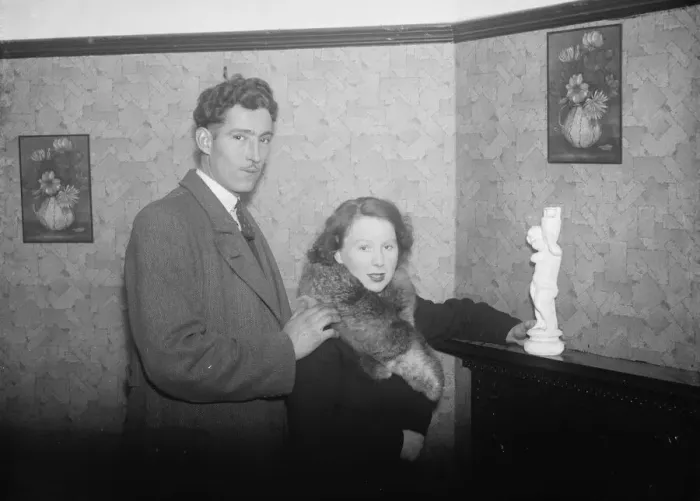 Framed Print : Kathleen Hale and James Killeen. 1937