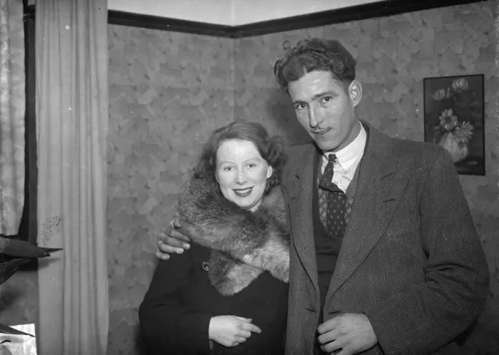 Framed Print : Kathleen Hale and James Killeen. 1937 Framed Print : Kathleen Hale and James Killeen. 1937