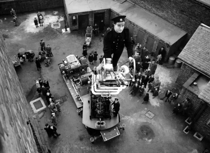 Framed Print : Kent Fire Brigade has an open day. In order that the public could bcome more familiar Framed Print : Kent Fire Brigade has an open day. In order that the public could bcome more familiar