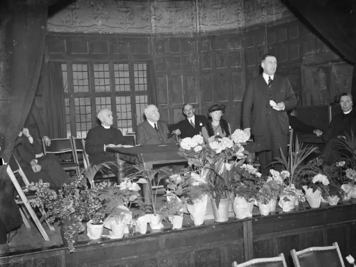 Framed Print : The Kent and Sussex Baptist Association meeting. 1938