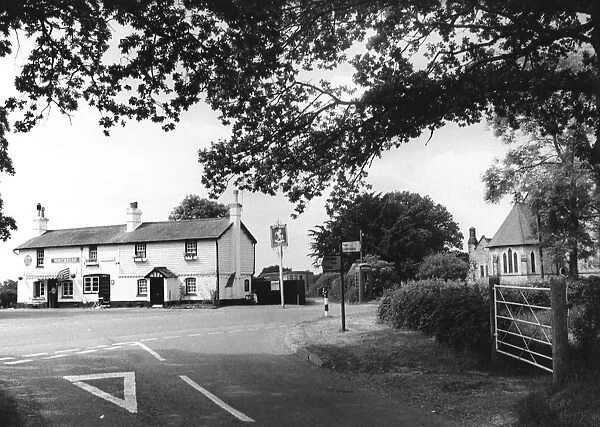 The Kentish Horse pub in Markbeech, Kent, England 1970 s