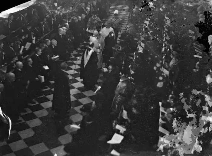 Framed Print : King Edward VIII himself took part in the 60 year old ceremony of distributing Maundy Framed Print : King Edward VIII himself took part in the 60 year old ceremony of distributing Maundy