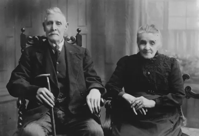 Framed Print : Kings congratulations for diamond wedding couple. Mr and Mrs Fullman, of Burham Framed Print : Kings congratulations for diamond wedding couple. Mr and Mrs Fullman, of Burham