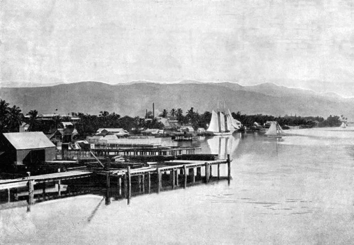 Framed Print : Kingston Harbour, Jamaica Kingston Harbour, a natural inlet about six miles long Framed Print : Kingston Harbour, Jamaica Kingston Harbour, a natural inlet about six miles long