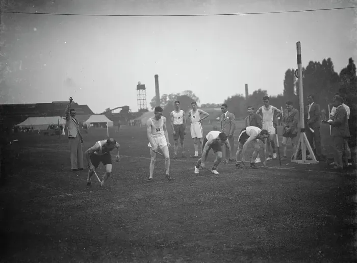 Framed Print : Kolster Brandes Sport. 14 August 1937 Framed Print : Kolster Brandes Sport. 14 August 1937
