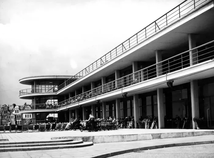 Framed Print : De La Warr Pavilion, Bexhill On Sea, Sussex. 1935