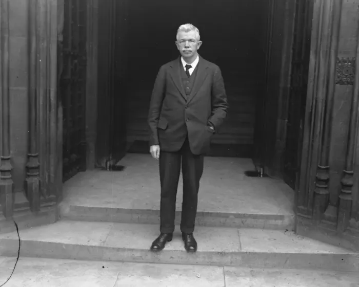 Framed Print : Labour big gun to bring down the government. Mr J R Clynes, MP, who will Framed Print : Labour big gun to bring down the government. Mr J R Clynes, MP, who will